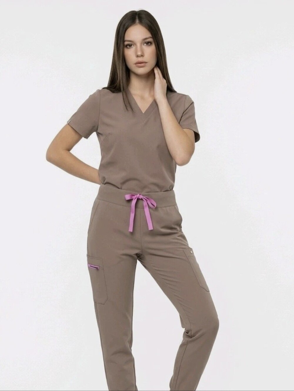 Figs Limited Edition Color Brown Medical Scrub Yola Pants 6XLT
